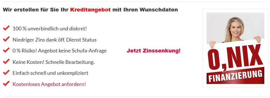 Kreditangebot: Wir erstellen für Chefärzte ein kostenloses & unverbindliches Angebot
